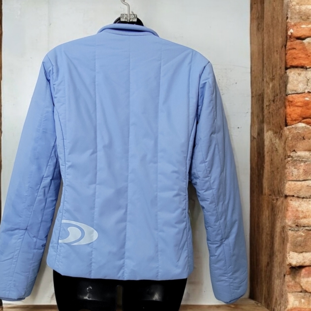 Salomon woman's ski jacket size small petite  light blue. In immaculate cond. - Picture 10 of 13